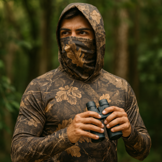 Jersey Técnico de Camuflaje para Naturaleza y Aviturismo