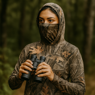 Hoodie Camuflaje Premium con Cubrebocas Integrado